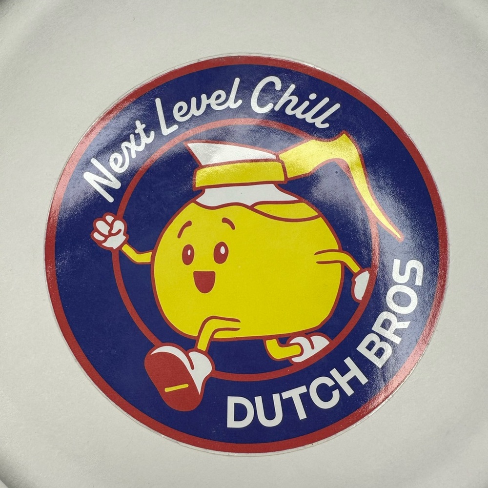 Dutch Bros 'Next Level Chill' Sticker